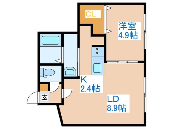 FRONTIERの物件間取画像